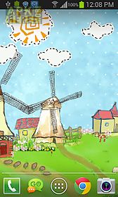 cartoon windmill lw free