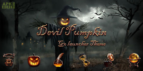 devil pumpkin golauncher theme