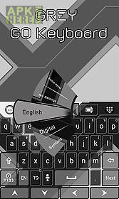 grey go keyboard theme