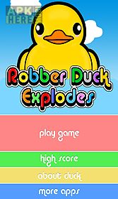 robber duck explodes