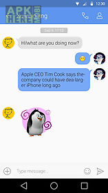 go sms pro penguins sticker