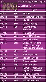 gujarati calendar 2017