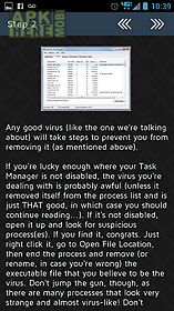 how to manually remove a virus