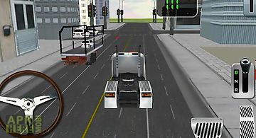 Car transport parking sim game