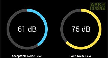 Db sound meter/noise detector