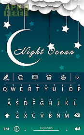 night ocean for hitap keyboard