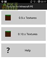 textures for minecraft pe