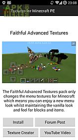textures for minecraft pe