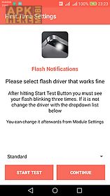 flash notifications