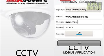 Maxsecure cctv mobile viewer