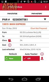 indian rail irctc and train pnr