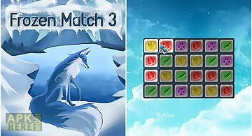 Polar fox: frozen match 3
