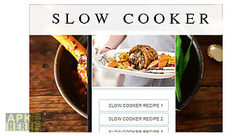Slow cooker recipes food