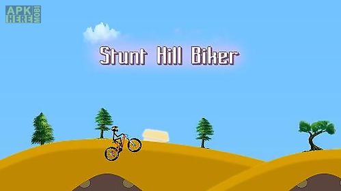stunt hill biker