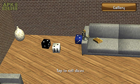 bones and dices 3d