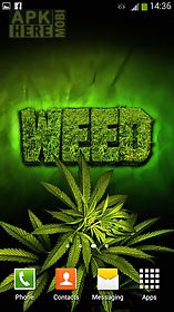 weed  live wallpaper