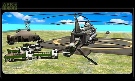 army helicopter - relief cargo