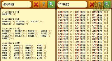 French scrabble expert