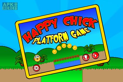 happy chick - platform game
