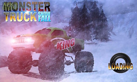 monster truck snowfall