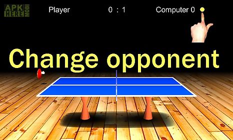 simple table tennis: 2d gameplay