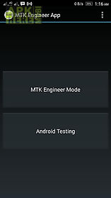 mtk engineer app