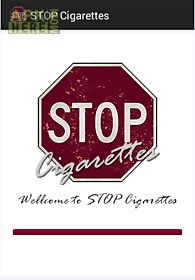 stop cigarettes - quit smoking