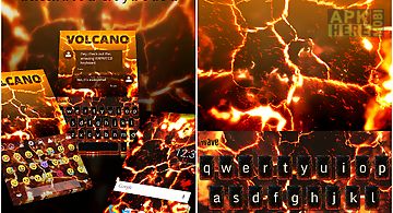 Volcano animated keyboard