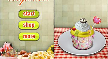 Cupcake maker-cooking game