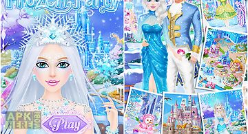 Princess salon: frozen party