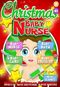 baby nurse christmas kids care