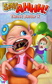 say ahhhh! - throat doctor x