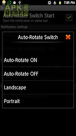 auto-rotate switch