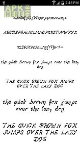 fonts for flipfont #16
