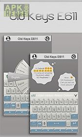old keys e611 keyboard theme