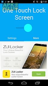 one touch lock screen