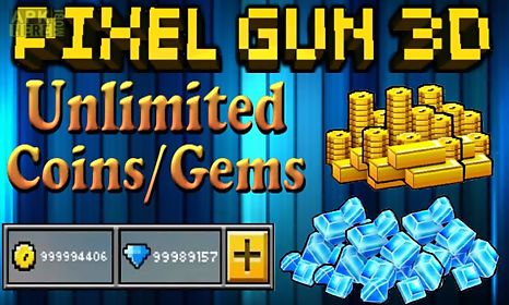 pixel gun 3d hack mod apk freegemscoins tool