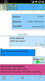 smsflatrate.net text app