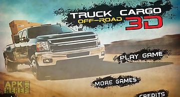 Truck cargo off-road 3d