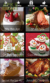 christmas recipes - xmas cookies and cup cake