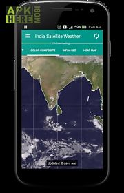 india satellite weather