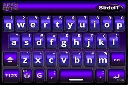 slideit purple 3d skin