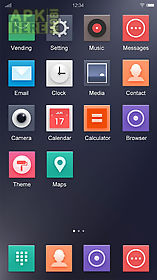 the night hola launcher theme