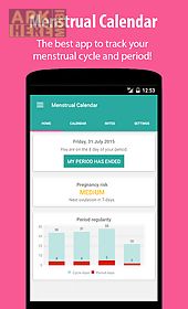 menstrual & ovulation calendar