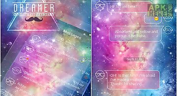 (free)go sms pro dreamer theme