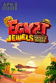 egypt jewels: gems match 3 digger