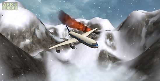 flight simulator snow plane 3d