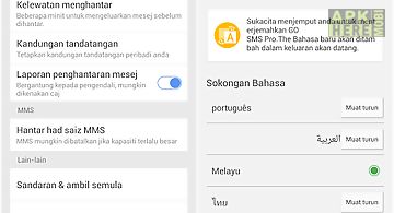 Go sms pro malay package