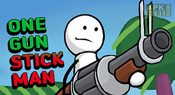 One gun: stickman