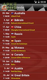 race calendar 2016
